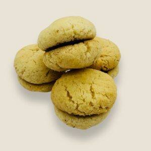 Baci di dama alle mandorle